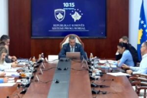 Kosovo Prosecutorial Council meeting on Monday, September 7, 2026. Photo: KPC/Facebook
