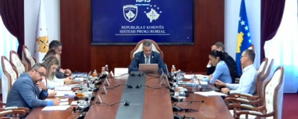 Kosovo Prosecutorial Council meeting on Monday, September 7, 2026. Photo: KPC/Facebook