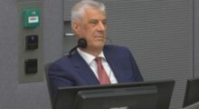 Hashim Thaci in court on Thursday, September 10, 2026. Photo: Screenshot/Kosovo Specialist Chambers.