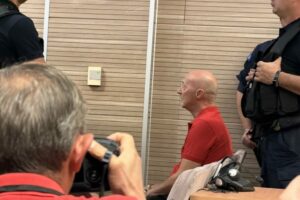Fatmir Sheholli at the Pristina Basic Court on Monday, September 7, 2026. Photo: BIRN.